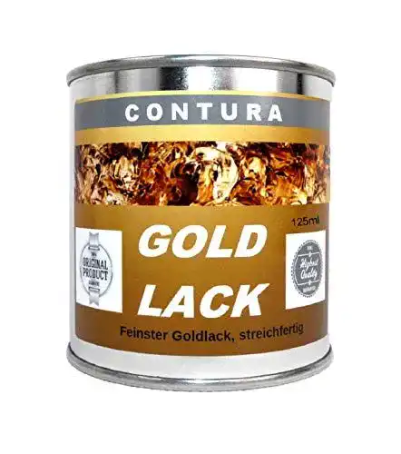 Goldlack Contura Effektlack in Goldfarbe für Innen und Außen