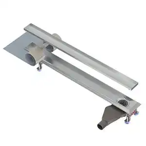 Duschrinne Nordona Edelstahl Complete Basic seitlicher Abgang 60 cm