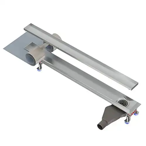 Duschrinne Nordona Edelstahl Complete Basic seitlicher Abgang 60 cm