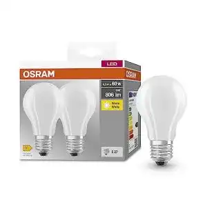Energiesparlampe E27 Osram Base Classic A GLFR 60 LED im Vergleich