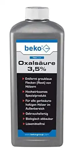 Oxalsäure 3,5% von beko TecLine in 1000 ml Flasche