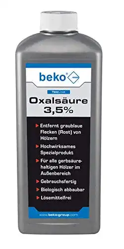 Oxalsäure 3,5% von beko TecLine in 1000 ml Flasche