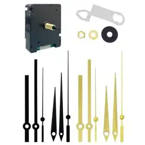 Funkuhrwerk Deewish DCF Funk-Uhrwerk Set mit 4 Zeigerpaaren