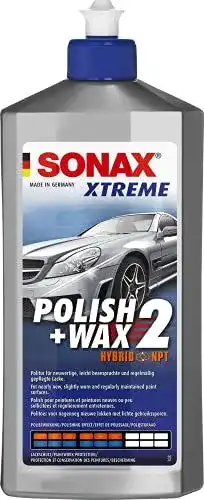 Sonax XTREME Polish+Wax 2 (500 ml) – Politur mit mittlerer Schleifwirkung