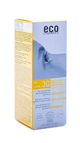 Eco Cosmetics Sonnenlotion LSF 30 für sensible Haut mit Granatapfel und Goji