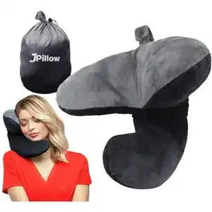 Reisekissen J Pillow mit Kinnstütze – Ergonomisches Design aus Großbritannien