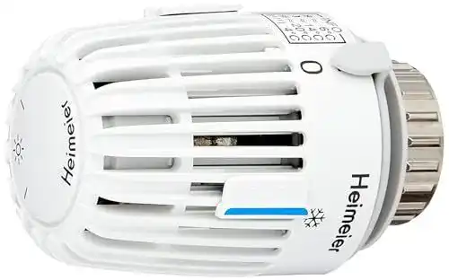 Heizkörperthermostat Heimeier HSK2N Thermostatkopf K in Weiß