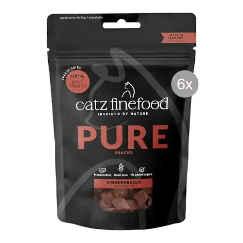 Catz Finefood Purrrrly No. 105 Rinderherzen für Katzen