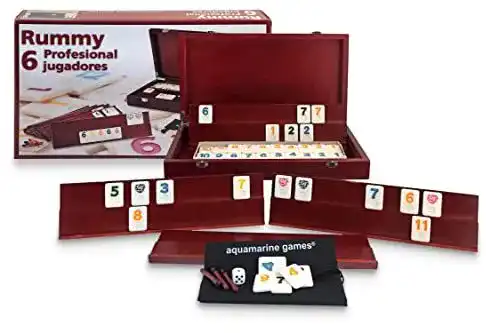 Rummy Aquamarine Games Rommé Professionell für 6 Spieler