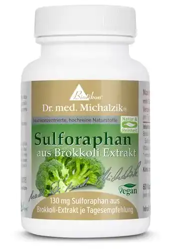 Brokkoli Kapseln mit Sulforaphan von Biotikon