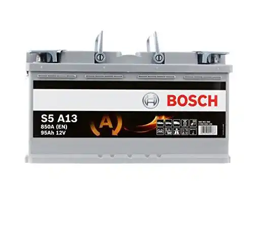 AGM-Batterie Bosch S5A13 mit 95A/h für Fahrzeuge mit Start/Stopp-System