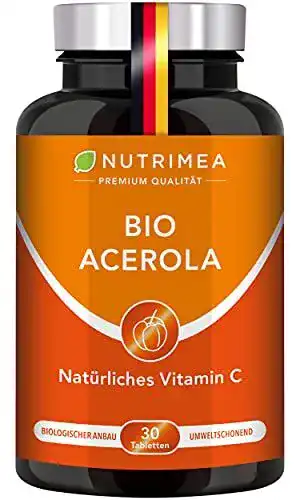 Vitamin C Lutschtabletten aus Bio Acerola von Plastimea