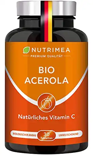 Vitamin C Lutschtabletten aus Bio Acerola von Plastimea