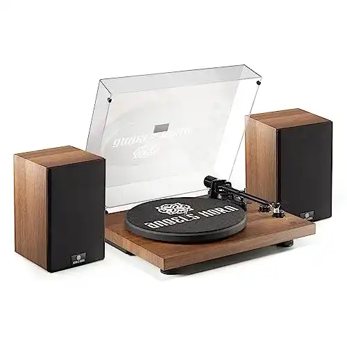 Plattenspieler mit Lautsprecher Angels Horn HiFi Bluetooth