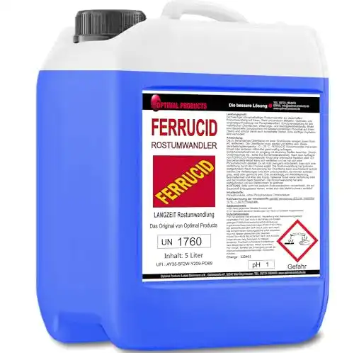 Rostumwandler von Optimal Products für metallische Oberflächen
