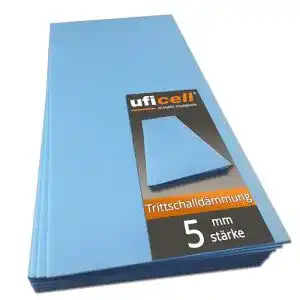 Trittschalldämmung 5mm uficell 10 m² für Laminat und Parkett