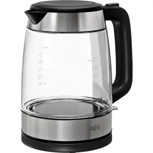 Energiesparender Wasserkocher AEG GK4-1-4GB mit 2200 Watt