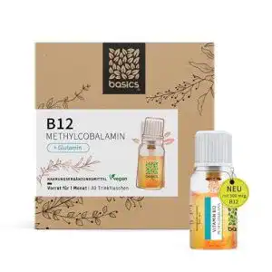 Vitamin B12 Trinkampullen mit Methylcobalamin und Glutamin