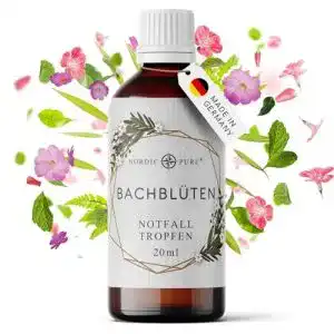 Beruhigungstropfen Nordic Pure Bachblüten nach Dr. Bach