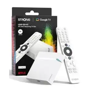 Streaming Box Strong Leap-S3+ V2 mit Android TV 4K UHD