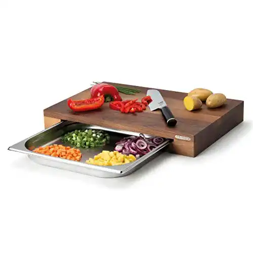 Schneidebrett mit Auffangschale Continenta Cortar C/Bandeja 48×32,5