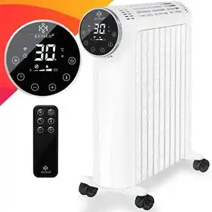 Mobile Elektroheizung Kesser Ölradiator 2500W