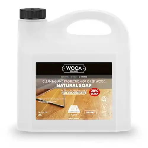 Holzbodenseife Woca Natuurzeep Naturel 3 L für natur geölte Hölzer