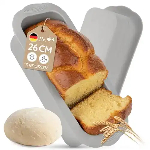 Silikon Kastenform 26cm für Brot und Kuchenbacken