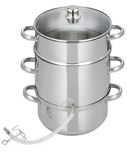 Dampfentsafter ELO 99133 Entsafter, Edelstahl, 26 cm