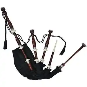 Dudelsack Festnight Schottische Highland Bagpipe Black Watch Tartan