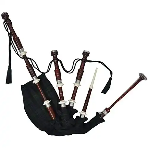 Dudelsack Festnight Schottische Highland Bagpipe Black Watch Tartan