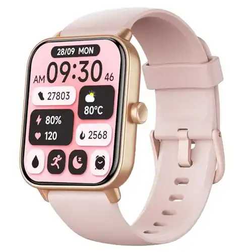 Fitpolo Smartwatch Fitness Tracker mit 1.3 Zoll HD Touchscreen