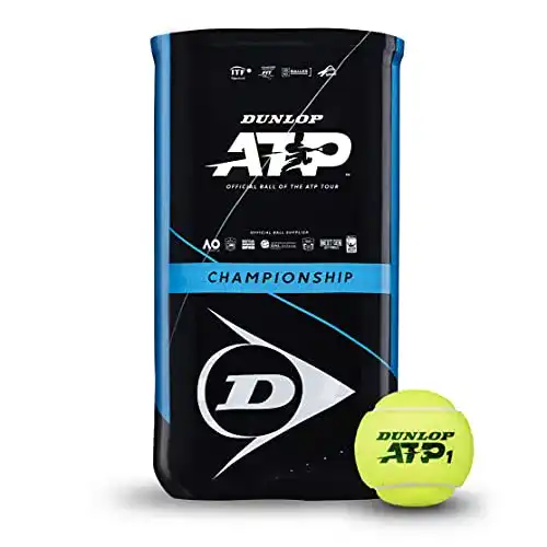 Dunlop Tennisball ATP Championship im Doppelpack für Freizeitspieler