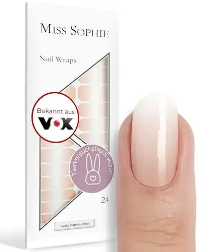 Nagelfolie Miss Sophie Original 24 ultra-dünne Nagellack-Streifen