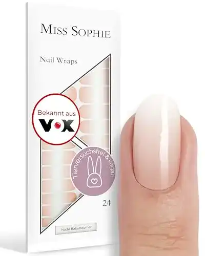 Nagelfolie Miss Sophie Original 24 ultra-dünne Nagellack-Streifen