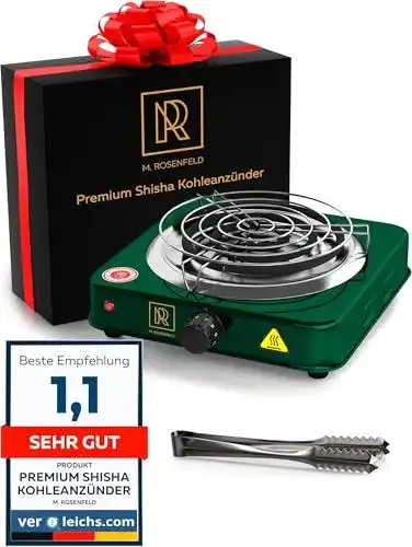 Elektrischer Kohleanzünder M. Rosenfeld für Shisha-Kohle
