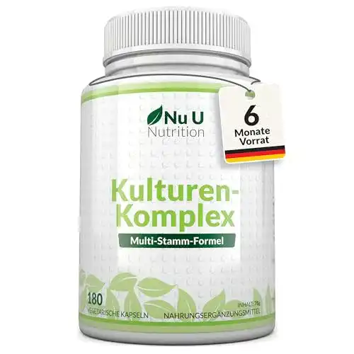 Probiotika Nu U Nutrition Kulturen Komplex zur Darmsanierung