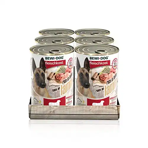 Bewi Dog Hundefutter Fleischkost Lamm 800 g