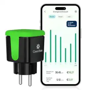 WLAN-Steckdose für den Außenbereich mit Zeitschaltuhr und Strommessung