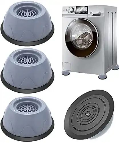 Schwingungsdämpfer für Waschmaschinen von Yuhootech Universal Anti-Vibrationsfüße