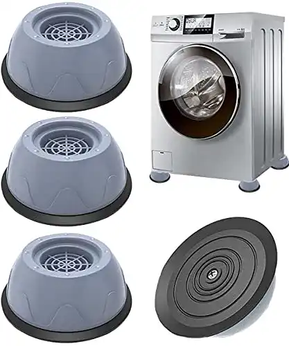 Schwingungsdämpfer für Waschmaschinen von Yuhootech Universal Anti-Vibrationsfüße