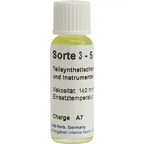 Uhrenöl von Dr. Tillwich – Teilsynthetisches Öl der Sorte 3-5