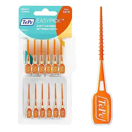 TePe EasyPick Interdentalbürsten XS/S, 36 Stück im Set