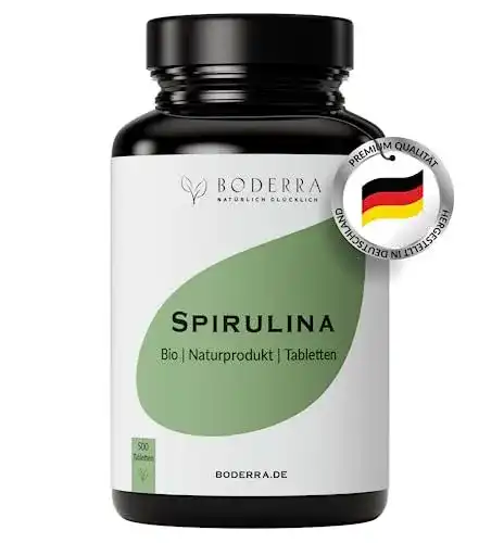 Spirulina Tabletten Boderra Bio Presslinge hochdosiert