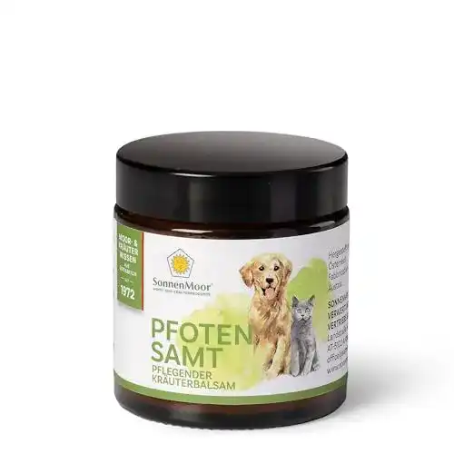 Pfotenbalsam von SonnenMoor, 90 g für Hunde und Katzen
