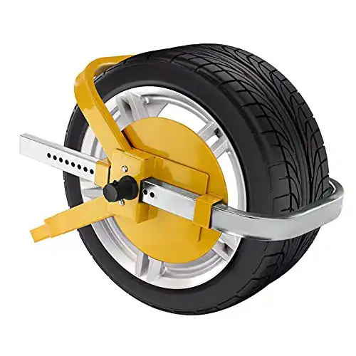 Parkkralle MorNon Immobiliser für 13-15 Zoll Reifen aus Stahl