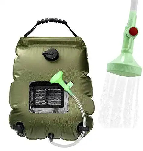 Campingdusche Weiyii Solar Tragbare Dusche für Outdoor-Aktivitäten