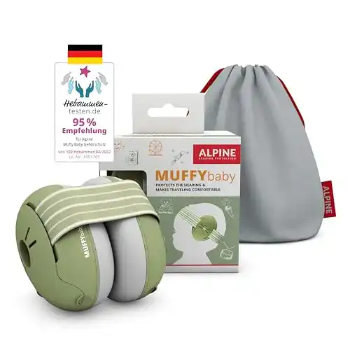 Gehörschutz für Babys Alpine Muffy Baby – sicherer Lärmschutz