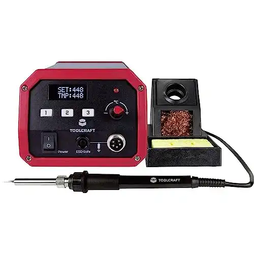 Regelbare Lötstation Toolcraft ST-80D mit digitaler Steuerung
