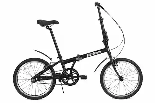 Fabricbike Klappfahrrad mit Aluminium-Rahmen und Single Speed